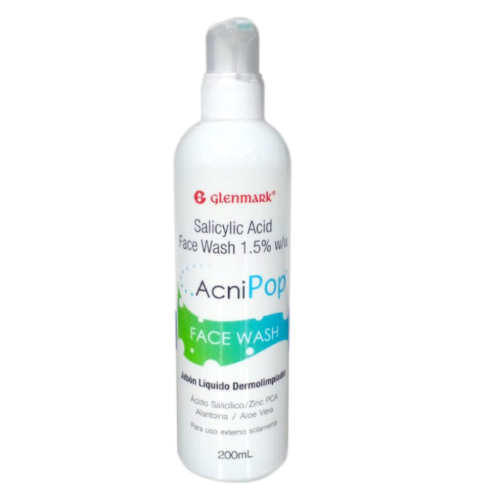 Acni Pop Face Wash 200ml (Glenmark)