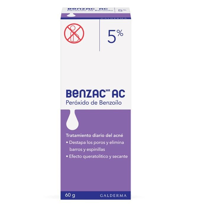 Benzac AC 5 % Gel 60gr (Galderma)
