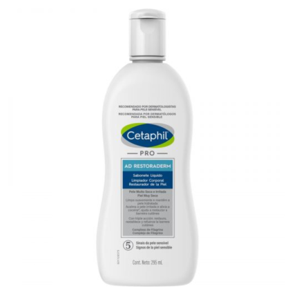 Cetaphil Limpiador AD 295ml es un producto de cuidado de la piel especialmente formulado para aquellas personas que sufren de irritaciones, sequedad...