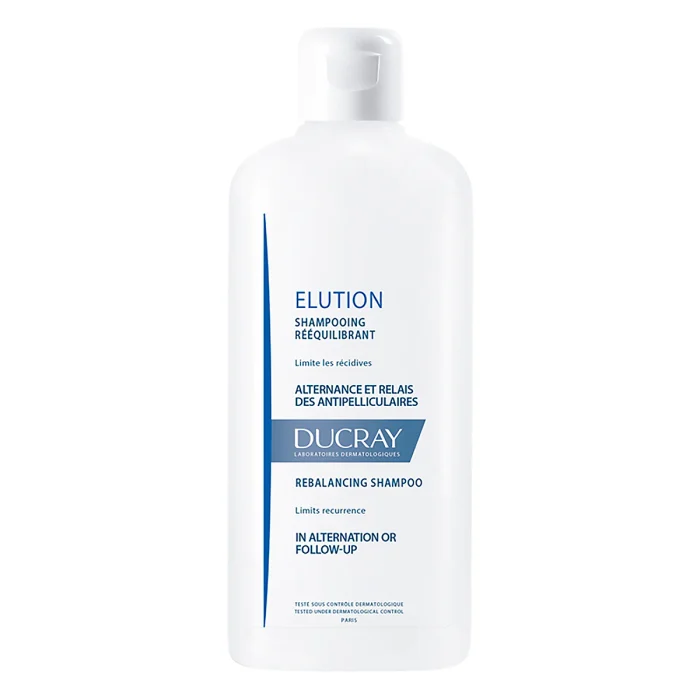 elution-shampoo-200ml-ducray Elution Shampoo El shampoo reequilibrante suave ELUTION es adecuado para su uso diario como alternante o complemento de un tratamiento anticaspa