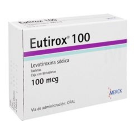 Eutirox 100 mcg 50tabs (MERCK)