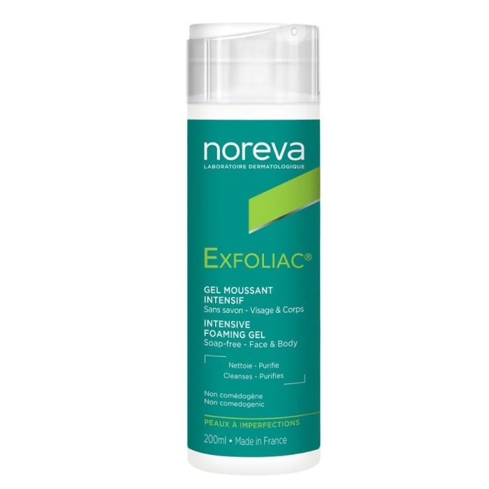 Exfoliac Gel Limpiador Espumoso Intensivo 200 ml (Noreva) - Image 1
