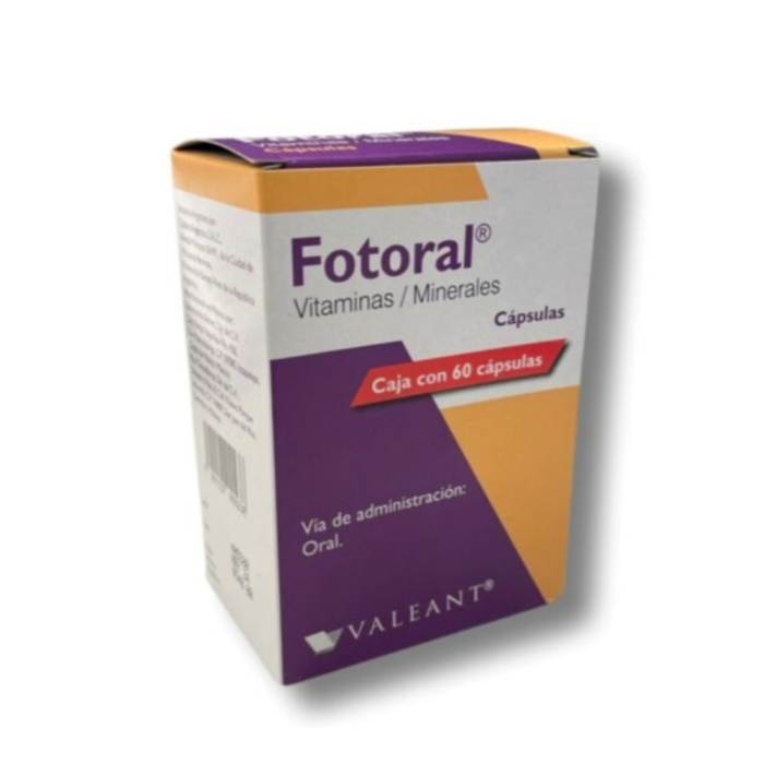 Fotoral 60 caps Valeant - Image 1