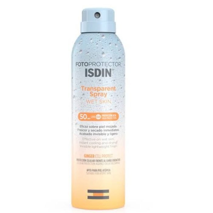 Isdin Spray Wet Skin Transparente 200ml (MP) Isdin Spray Wet Skin