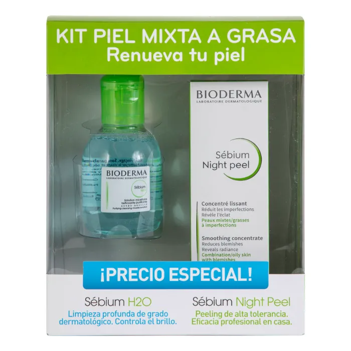 Kit Sebium Night Peel+Sebium H2O