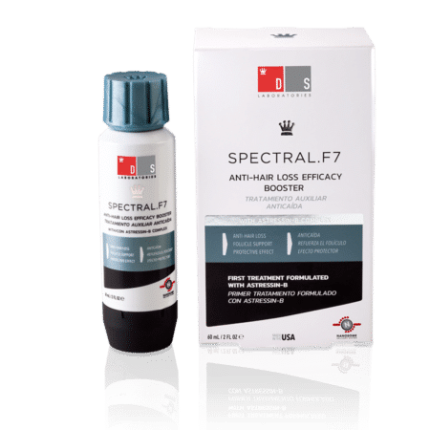 Spectral F7 Locion una loción de uso localizado para la alopecia o caída del cabello por estrés y otros tipos de caída, vuelve al cabello más saludable...
