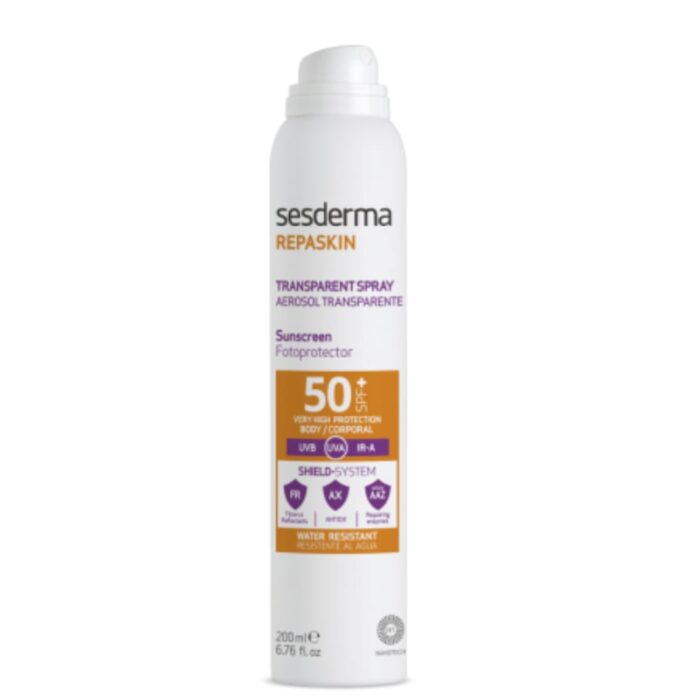 Repaskin aerosol transparente fps50 200ml (Sesderma)