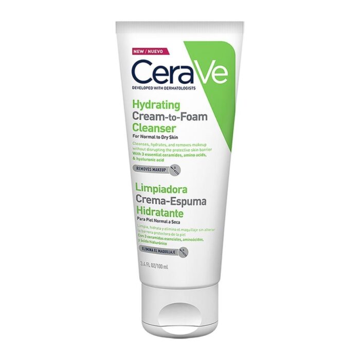 Crema Espumosa Limp Hid 100ml (Cerave) Crema Espumosa Limp Hid 100ml (Cerave)