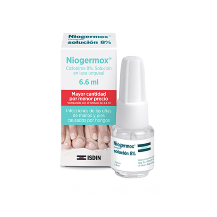 Niogermox 6.6ml Sol 8% Isdin