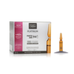 Photo-Age HA+ es la nueva versión súper hidratante de las ampolletas Photo-Age. Además, es el resultado de la sinergia entre la Vitamina C, Proteum 89+...