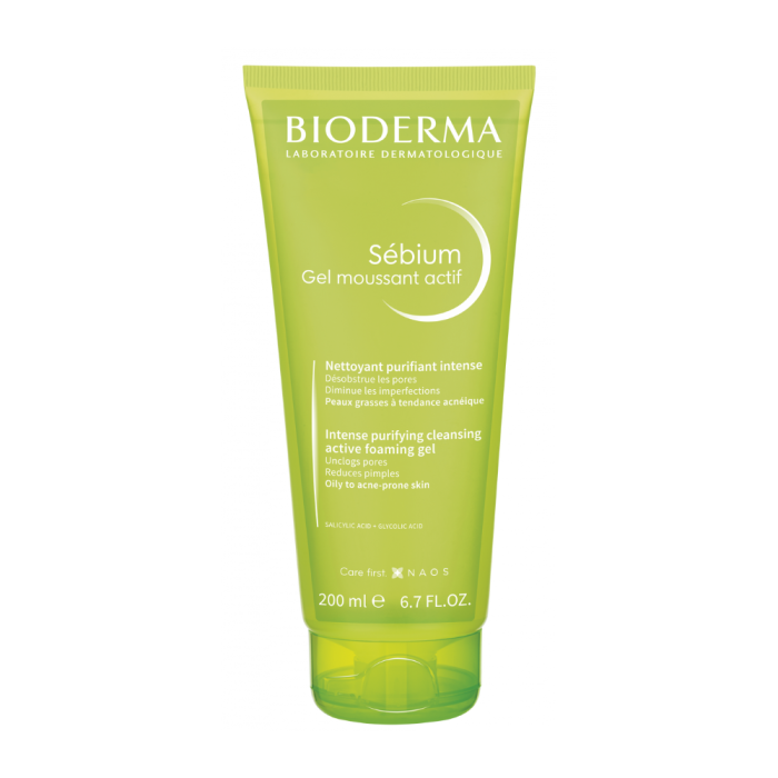 Sebium Gel Actif 200ml (BIODERMA) (3) Sebium Gel Actif 200ml (BIODERMA) (3)
