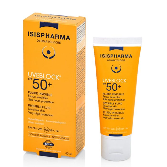 Uveblock FPS 50+ Fluido Invisible 40ml