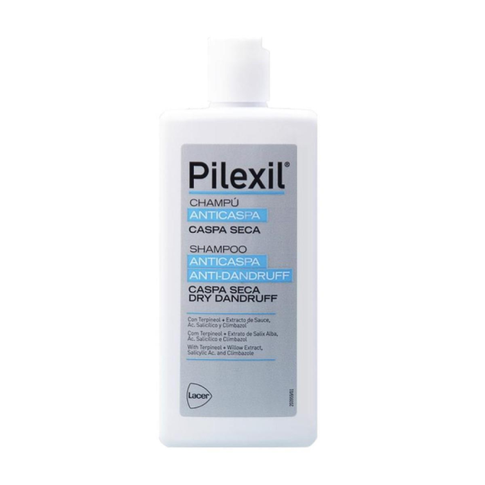 Pilexil Shampoo Caspa Seca ayuda a eliminar la caspa seca, hidrata y aporta una sensación de bienestar y atenúa la aparición del efecto rebote.