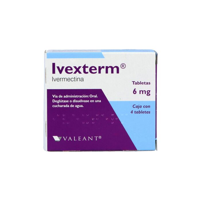 Ivexterm 4 Tabs 6Mg (Valeant) - Image 1