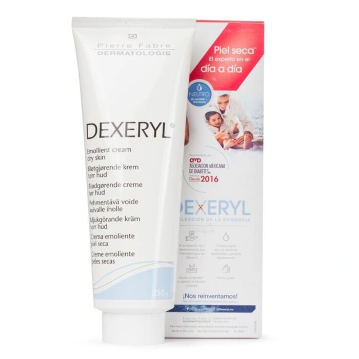 Dexeryl crema ayuda a hidratar y reparar de manera efectiva la piel de rostro y también del cuerpo, proporcionando una sensación de confort frente...