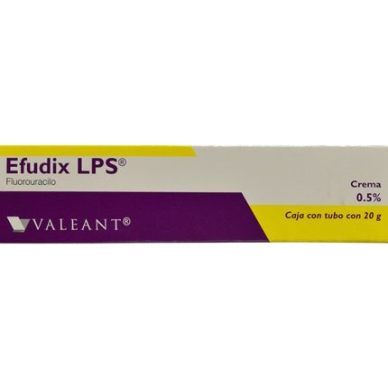 Efudix Lps Crema 5% es un medicamento de marca (no genérico). En Dermatología Sirve como Tratamiento de queratosis actínica, enfermedad de Bowen...