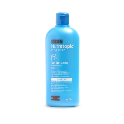 Nutratopic Pro-Amp Gel de Baño Emoliente de ISDIN