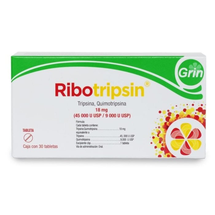 Ribotripsin 18mg 30tabs