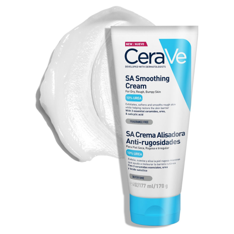 Alisadora tubo Crema hidratante no grasa que contiene tres ceramidas esenciales y está diseñada para mejorar la textura de la piel seca y también...