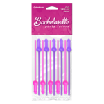 bachelorette party favors (piperdream) mini cock-tail straws