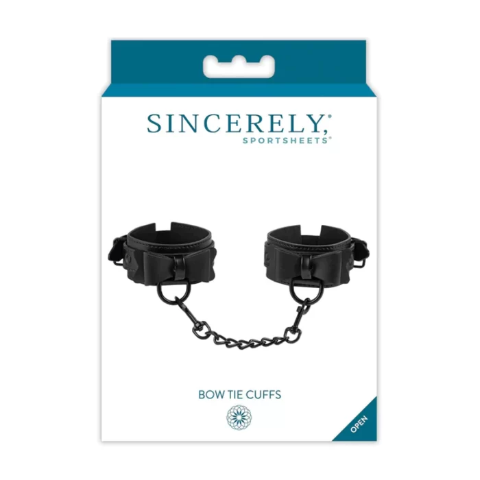 Esposas Sincerely Bow Tie Cuffs Esposas Sincerely Bow Tie Cuffs