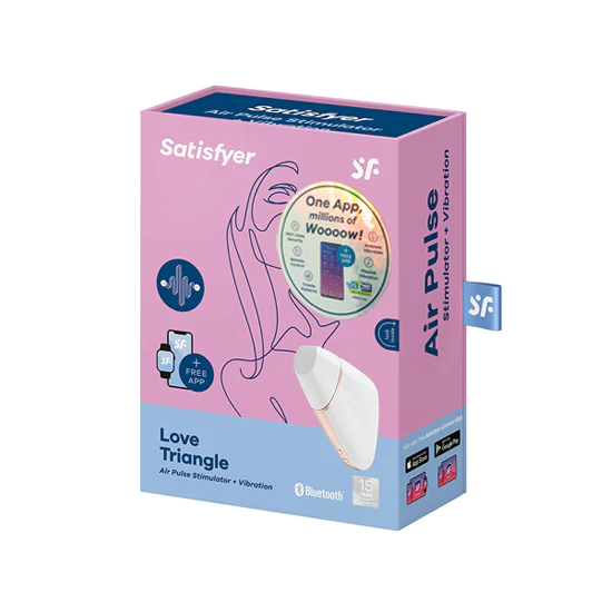 Succionador Satisfyer Love Triangle-White Satisfyer Love TrianglE