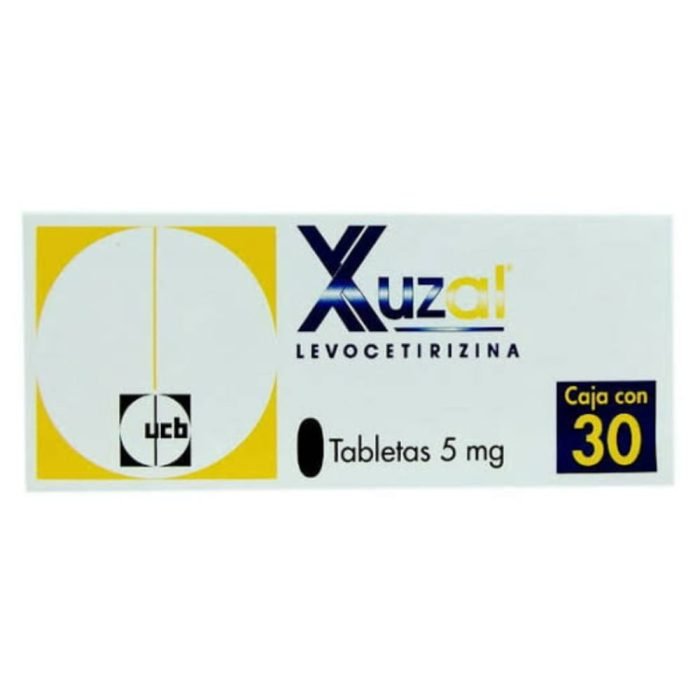 Xuzal 5mg 10Tabs