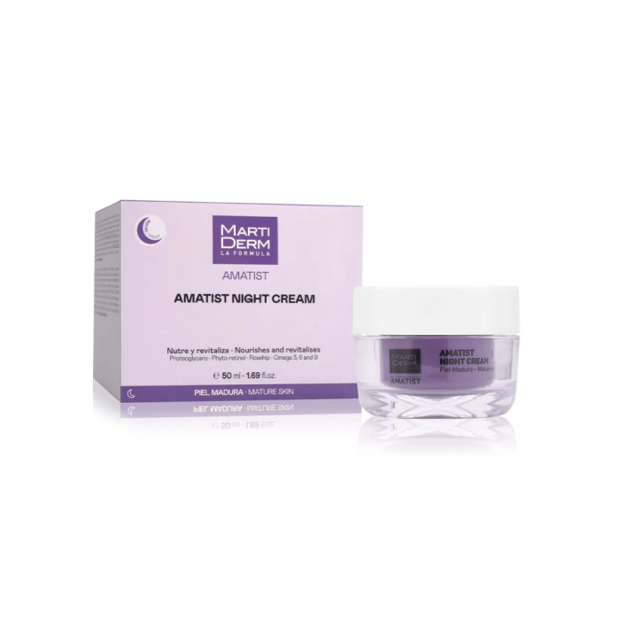 Crema Noche Amatist 50ml (Martiderm) - Image 1