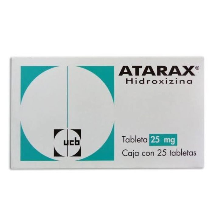 Atarax Tabletas 25mg