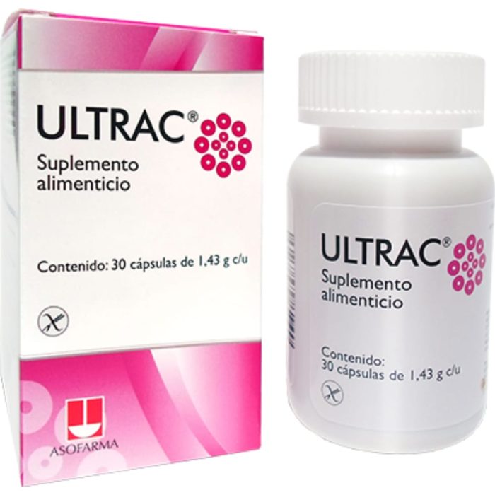 Ultrac Supl Alim 30caps Asofarma - Image 1