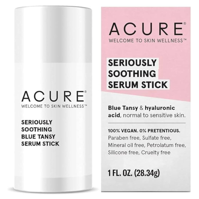 SERIOUSLY SOOTHING SERUM STICK 30ML PS (ACURE) Seriously Soothing Serum Stick 30ml Ps Acure