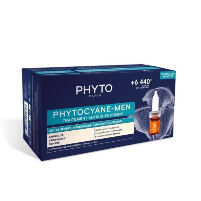 Ampolletas caida progresiva hombre (Phyto)