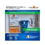 Kit Anthelios Oil Control Fluido + effaclar gel 50ml (La Roche)
