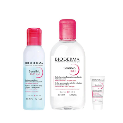 Kit Sensibio H2O 250ml+Ojos (Bioderma)