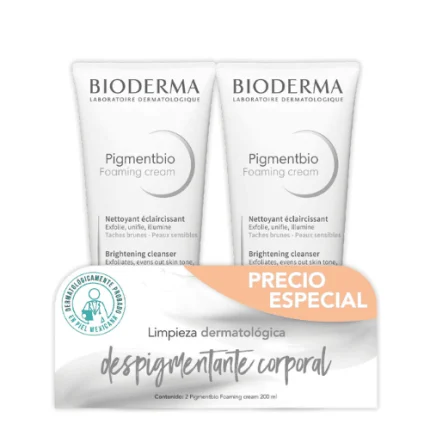 Kit Pigmentbio espuma 2x200 ml (Bioderma)