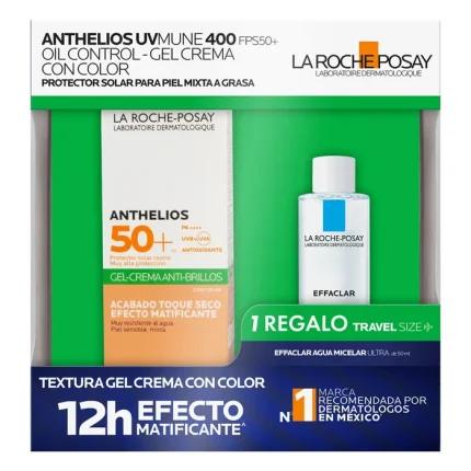 Kit Anthelio UV Mune Oil Control Color (La Roche)