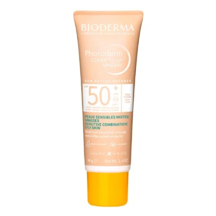Photoderm Cover Touch Mineral Fps50+ Muy Claro (Bioderma)