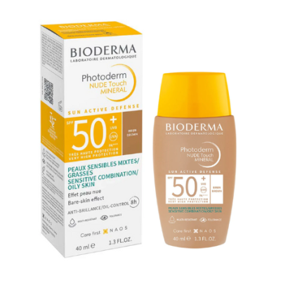 Photoderm nude touch mineral fps 50+ bronce (Bioderma)