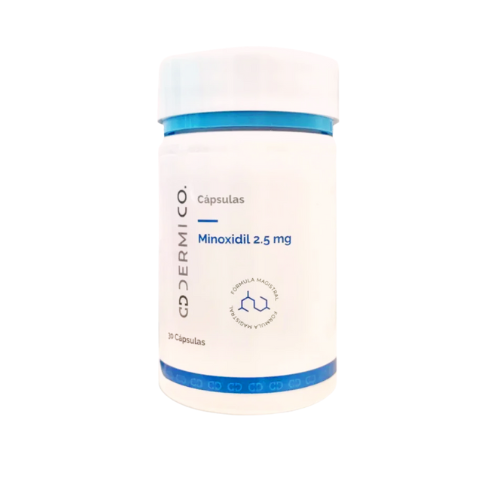 Minoxidil 2.5mg 30 Caps Dermi Co