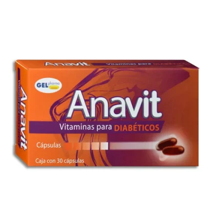 Anavit Diabeticos 30 Caps