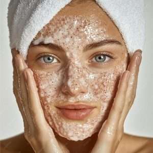 exfoliación mejora el cuidado de la piel