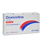 Doxiciclina 100mg 10 Tabs Granudoxy