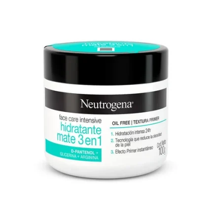 Crema Hidratante Mate 3 En 1 Neutrogena