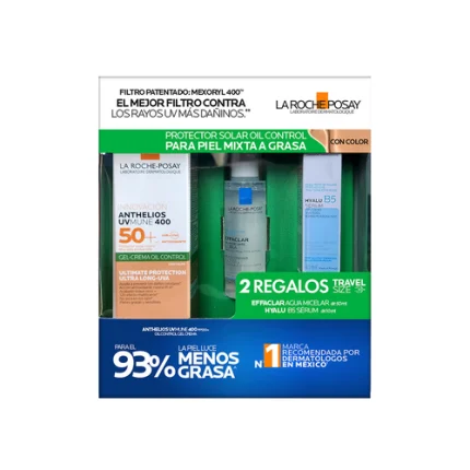 Kit Uv Mune Gel Crema OC Color La Roche