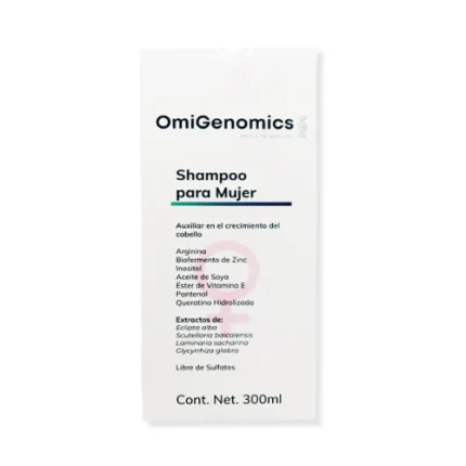 Omigenomics Shampoo Mujer 300Ml Omicronlab