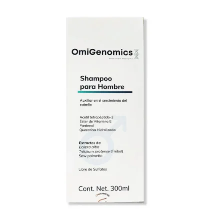 Omigenomics Shampoo Hombre 300Ml Omicronlab