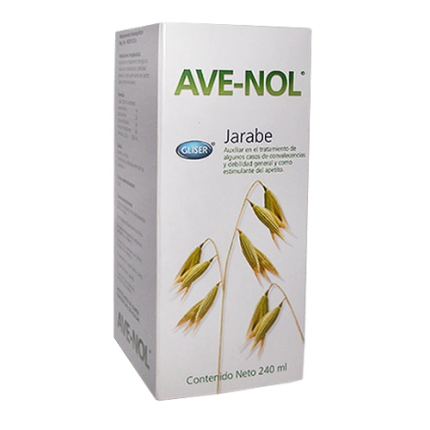 Ave-nol Jarabe (Gliser) es un auxiliar natural diseñado para brindar un alivio suave y efectivo ante las molestias de las vías respiratorias, facilitando la expulsión de flemas y calmando la irritación de la garganta.