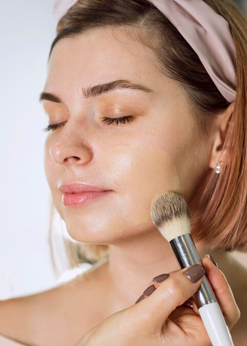 portrait beautiful makeup client 1