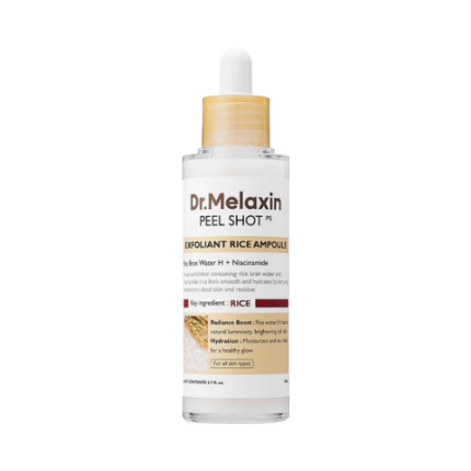 Peel Shoot Exfoliating White Rice Ampoule 80 ml (Dr. Melaxin)